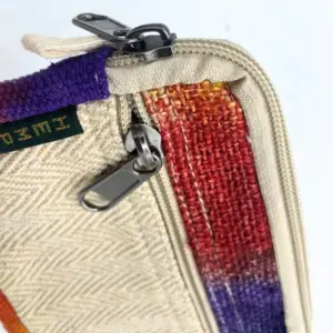 Tiedye Hemp Square Pouch | www.artisangoods.co.uk 3