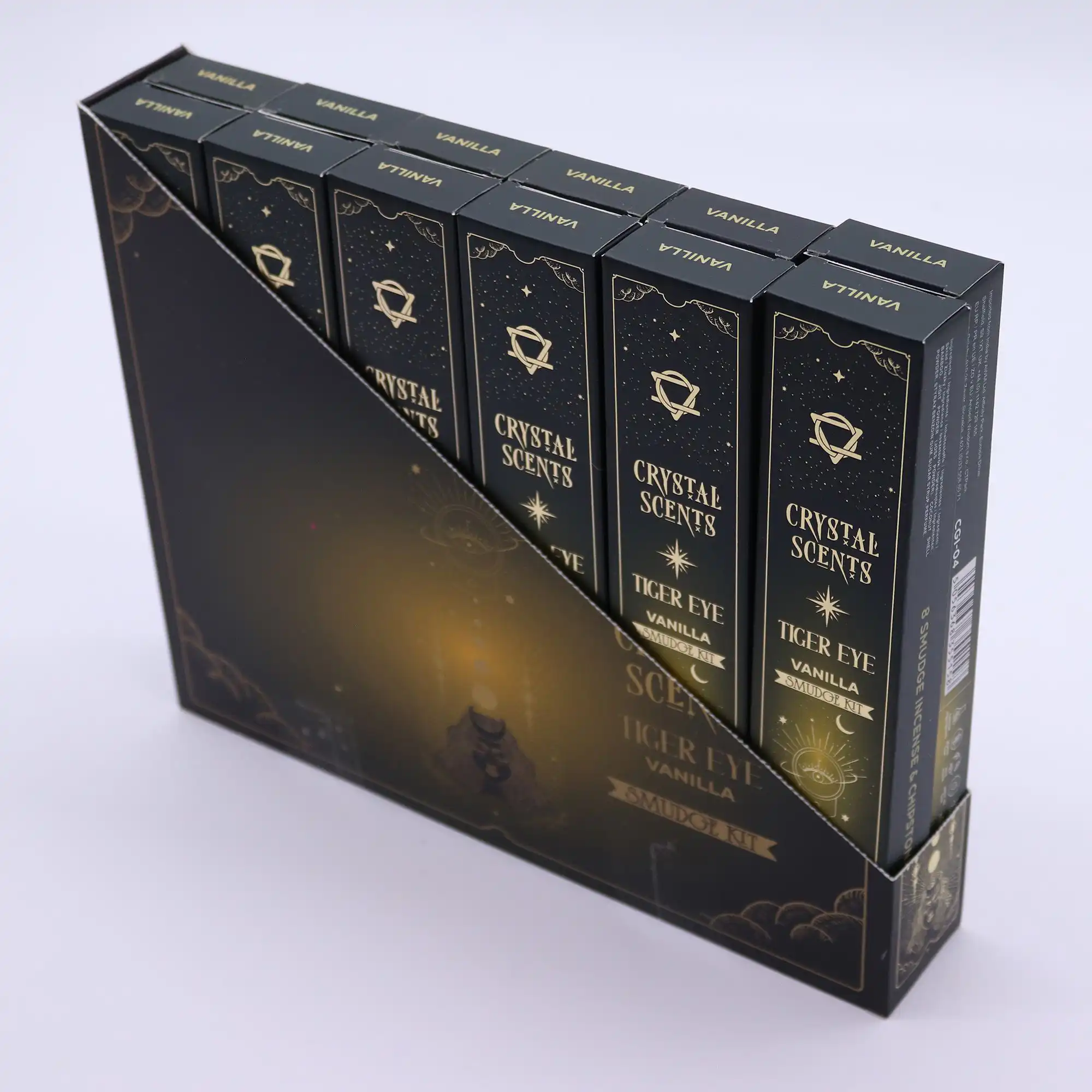 Tiger Eye Crystal Scents Smudge Incense – Vanilla | www.artisangoods.co.uk 4 Tiger Eye Crystal Scents Smudge Incense – Vanilla | www.artisangoods.co.uk 3