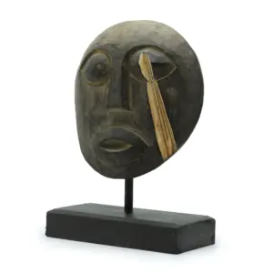 Timor Tribal Decorative Mask – Antique 27x20cm | www.artisangoods.co.uk 4