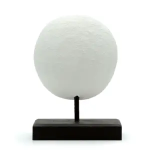 Timor Tribal Decorative Mask – White 27x20cm | www.artisangoods.co.uk 5