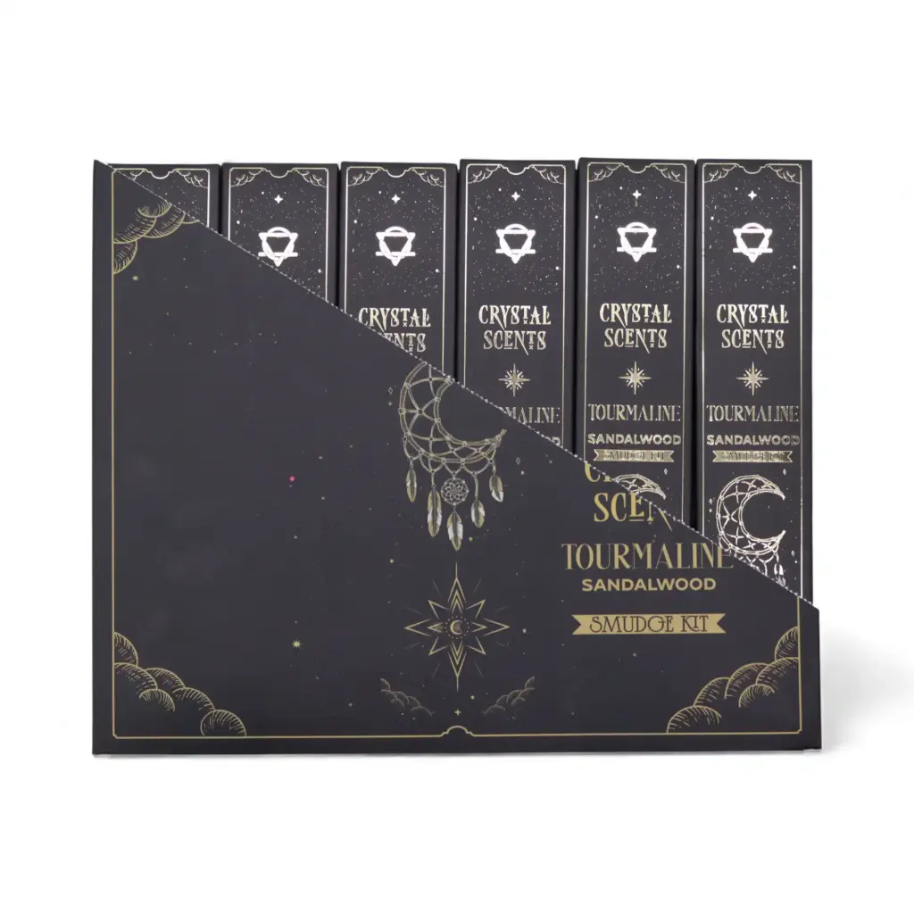 Tourmaline Crystal Scents Smudge Incense – Sandalwood | www.artisangoods.co.uk 3 Tourmaline Crystal Scents Smudge Incense – Sandalwood | www.artisangoods.co.uk 3