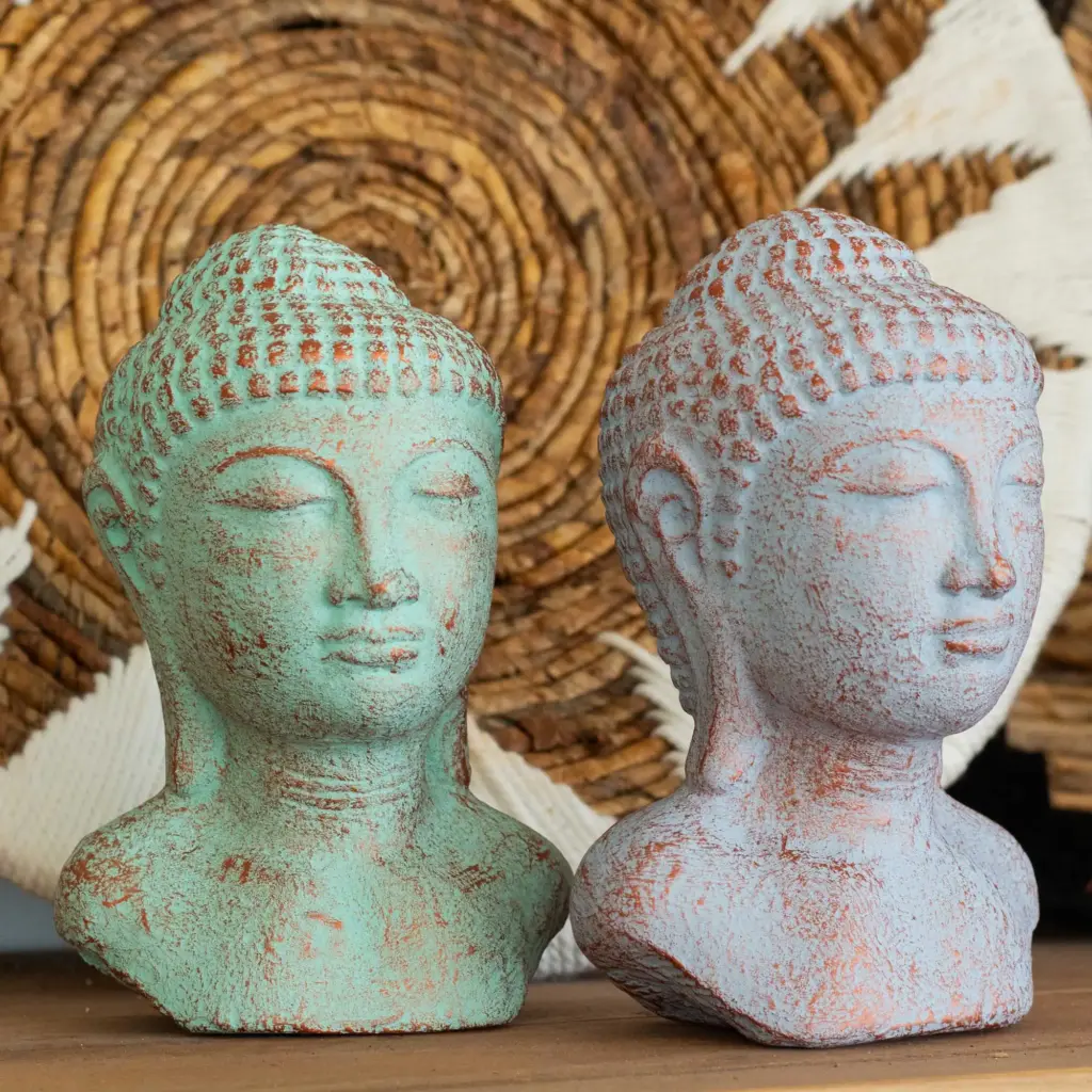 Tranquility Buddha Head – Blue Copper | www.artisangoods.co.uk 4 Tranquility Buddha Head – Blue Copper | www.artisangoods.co.uk 4