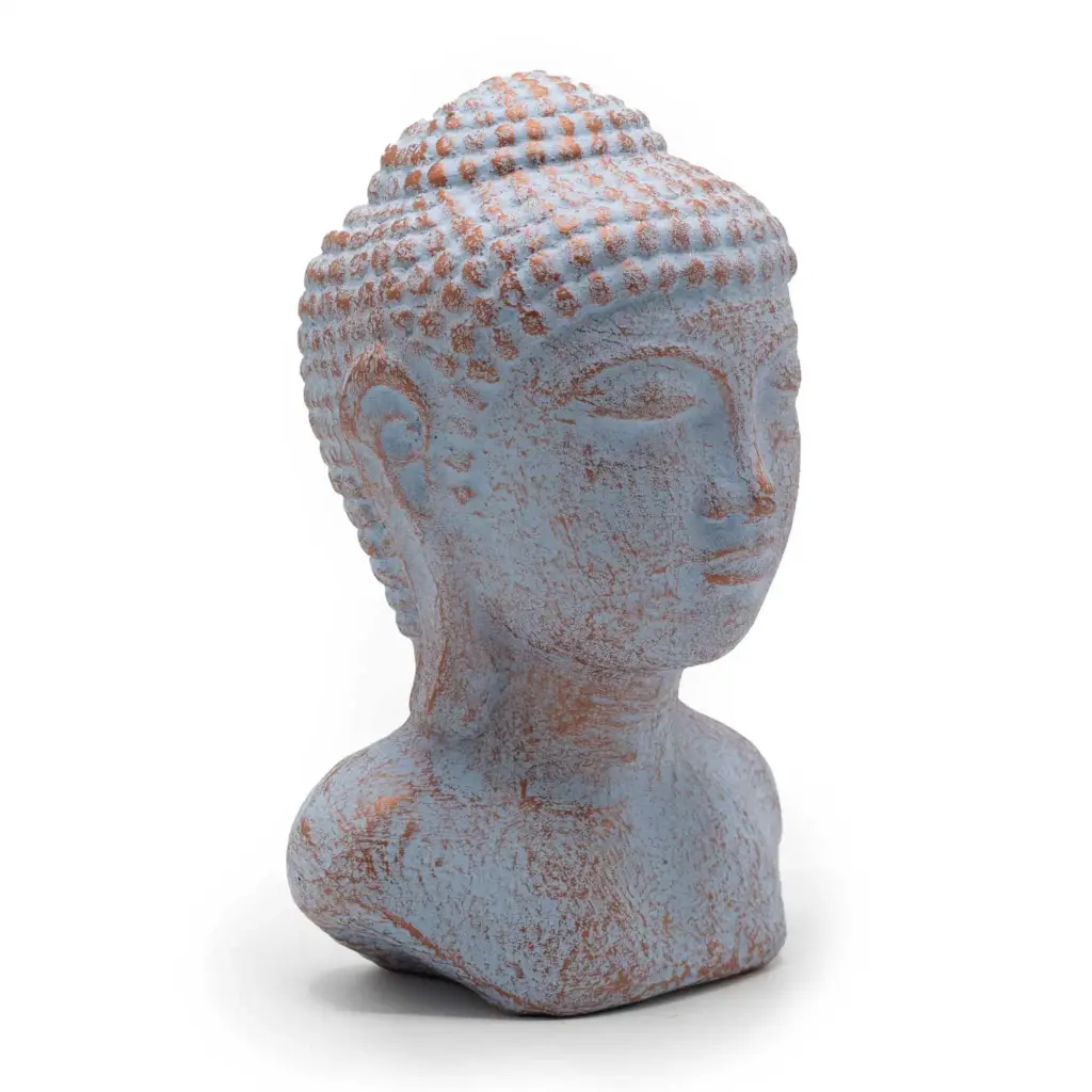 Tranquility Buddha Head – Blue Copper | www.artisangoods.co.uk 2 Tranquility Buddha Head – Blue Copper | www.artisangoods.co.uk 2