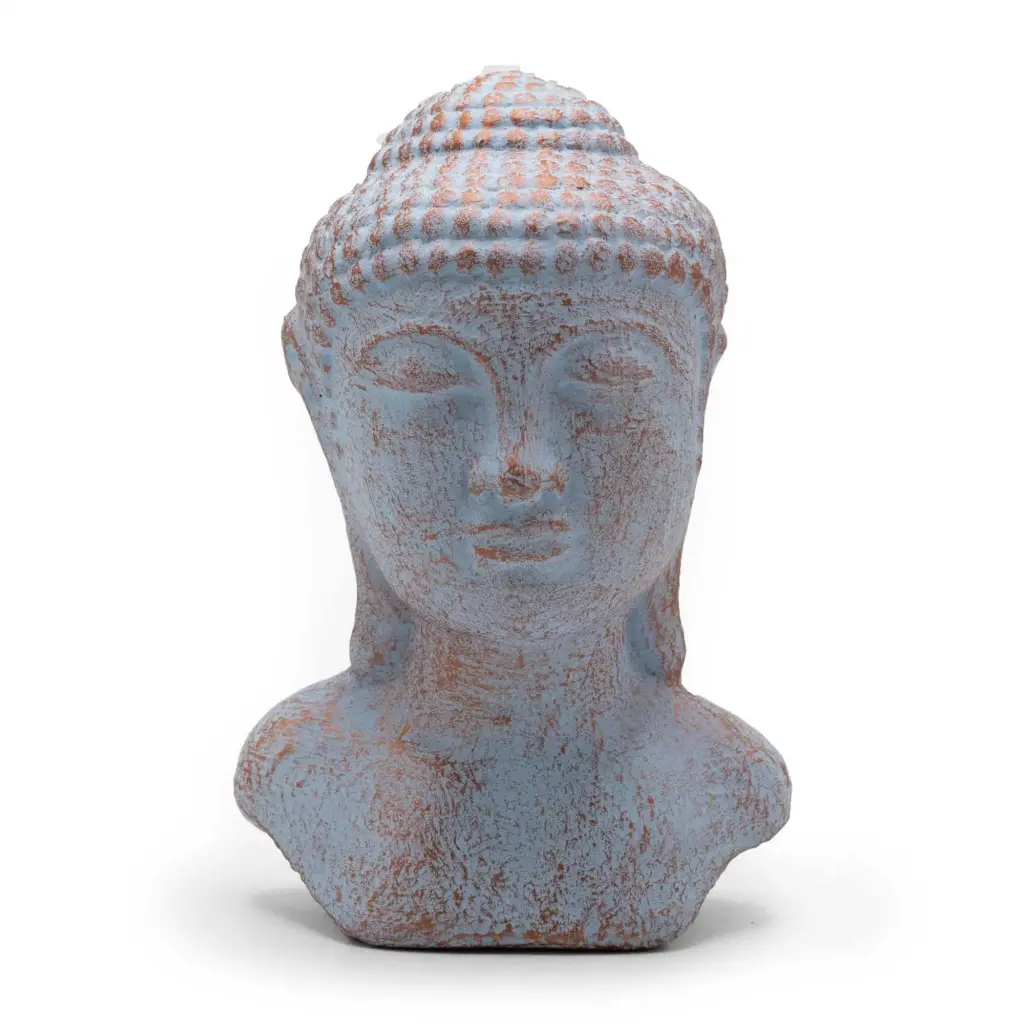 Tranquility Buddha Head  – Blue Copper | www.artisangoods.co.uk