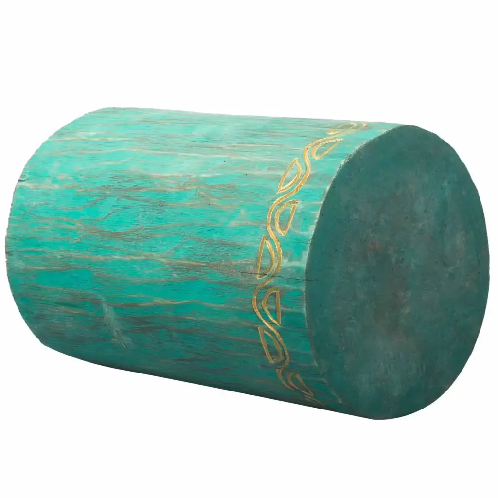 Tribal Stool / Table – Albasia – Turquoise | www.artisangoods.co.uk 2 Tribal Stool / Table – Albasia – Turquoise | www.artisangoods.co.uk 2