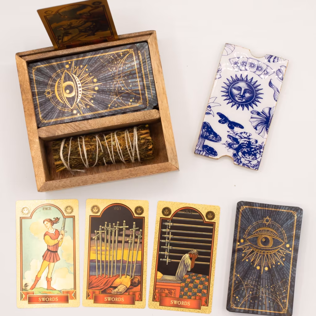 Two Section Tarot Box with Card Holder | www.artisangoods.co.uk 3 Two Section Tarot Box with Card Holder | www.artisangoods.co.uk 3