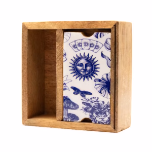 Two Section Tarot Box with Card Holder | www.artisangoods.co.uk