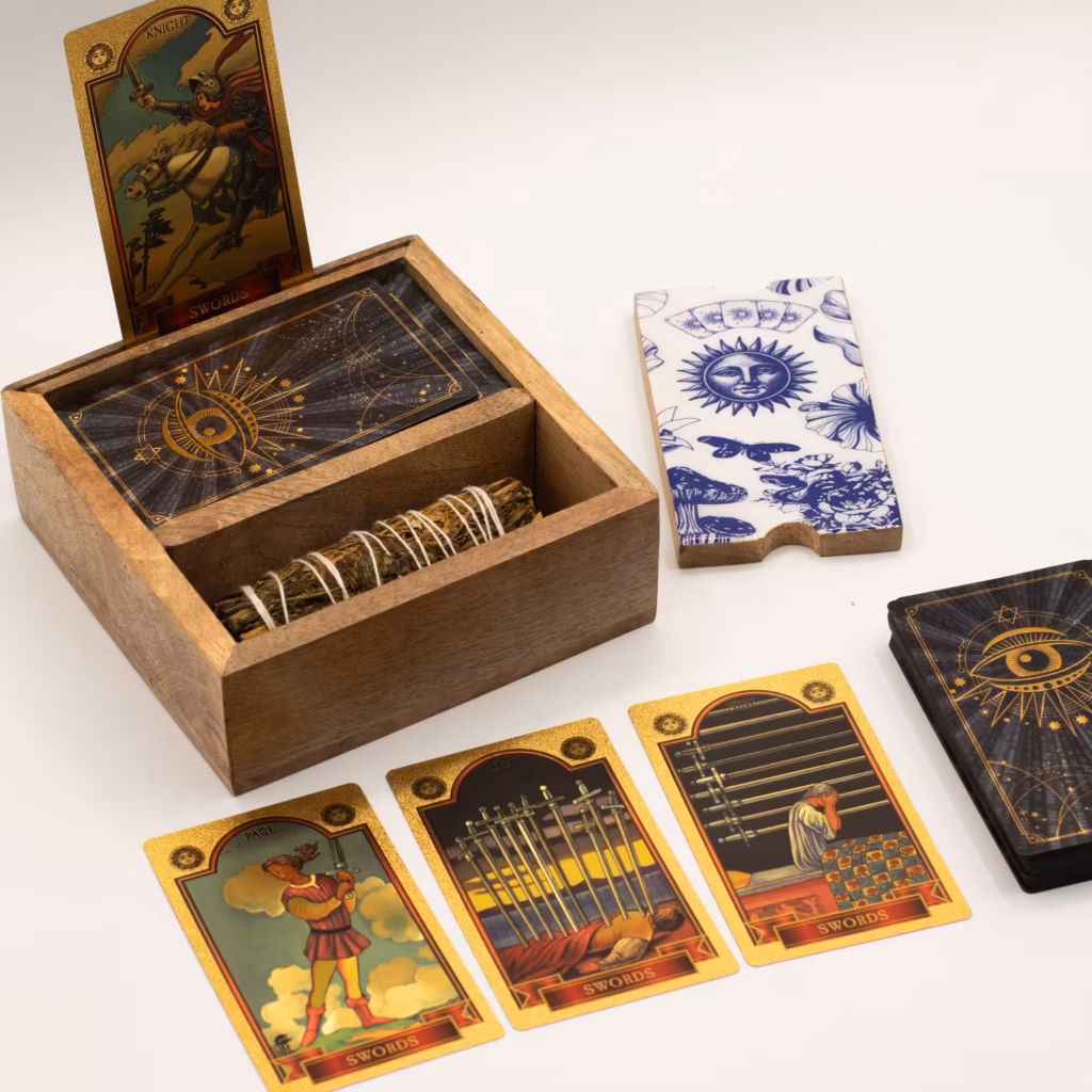 Two Section Tarot Box with Card Holder | www.artisangoods.co.uk 5 Two Section Tarot Box with Card Holder | www.artisangoods.co.uk 5