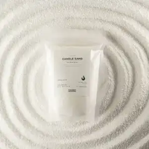 Unfragranced Candle Sand - White - 300g