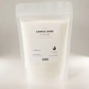 Unfragranced Candle Sand - White - 300g