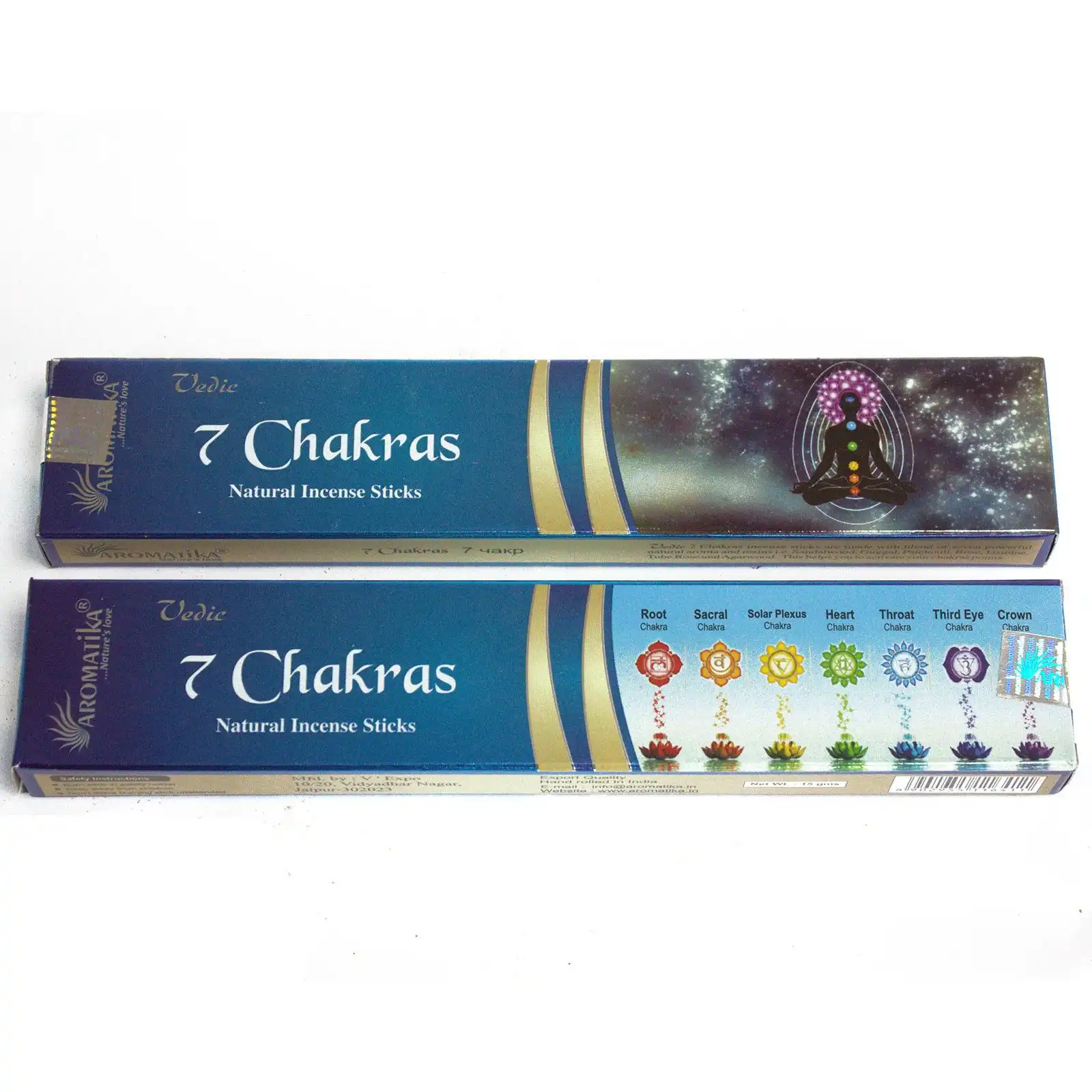 Vedic – Incense Sticks – 7 Chakras | www.artisangoods.co.uk 3 Vedic – Incense Sticks – 7 Chakras | www.artisangoods.co.uk 2