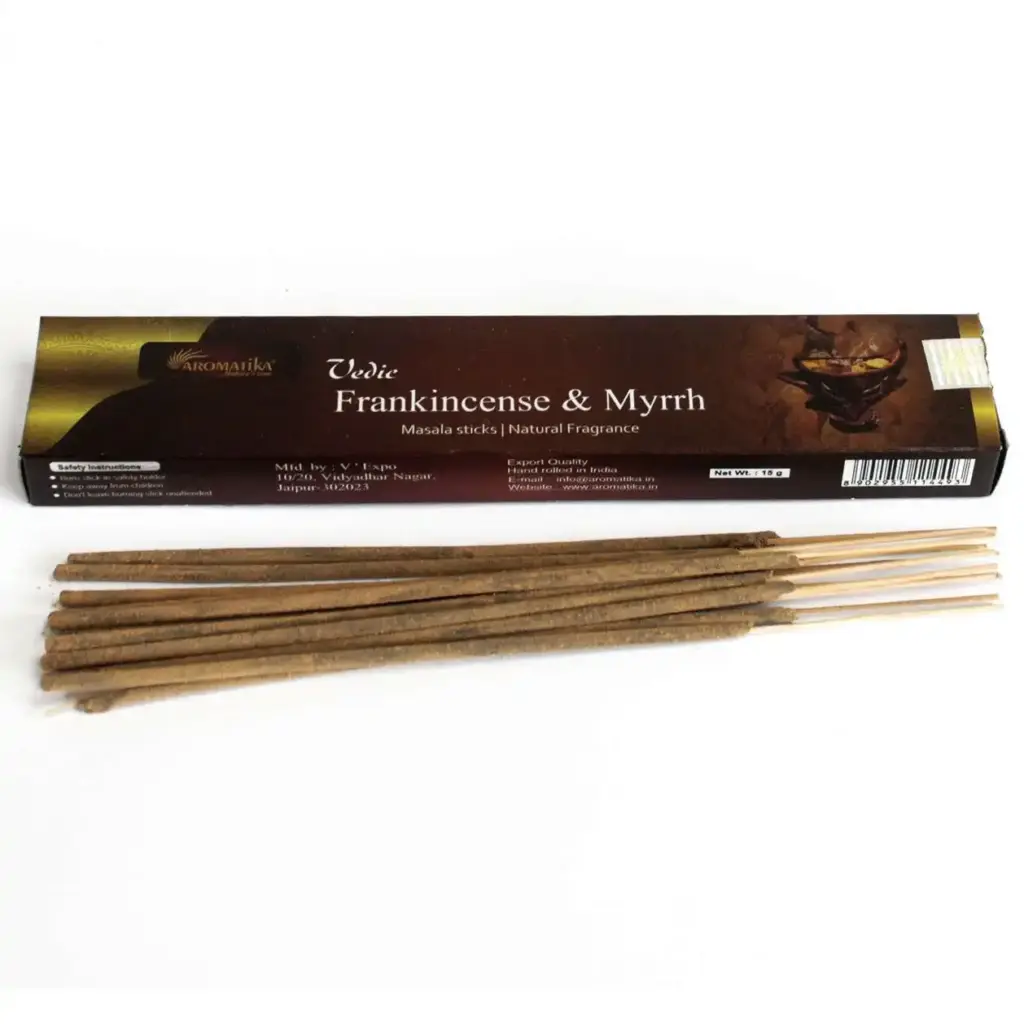 Vedic -Incense Sticks – Frank & Myrrh | www.artisangoods.co.uk 3 Vedic -Incense Sticks – Frank & Myrrh | www.artisangoods.co.uk 3