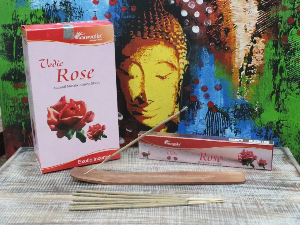 Vedic -Incense Sticks – Rose | www.artisangoods.co.uk 2