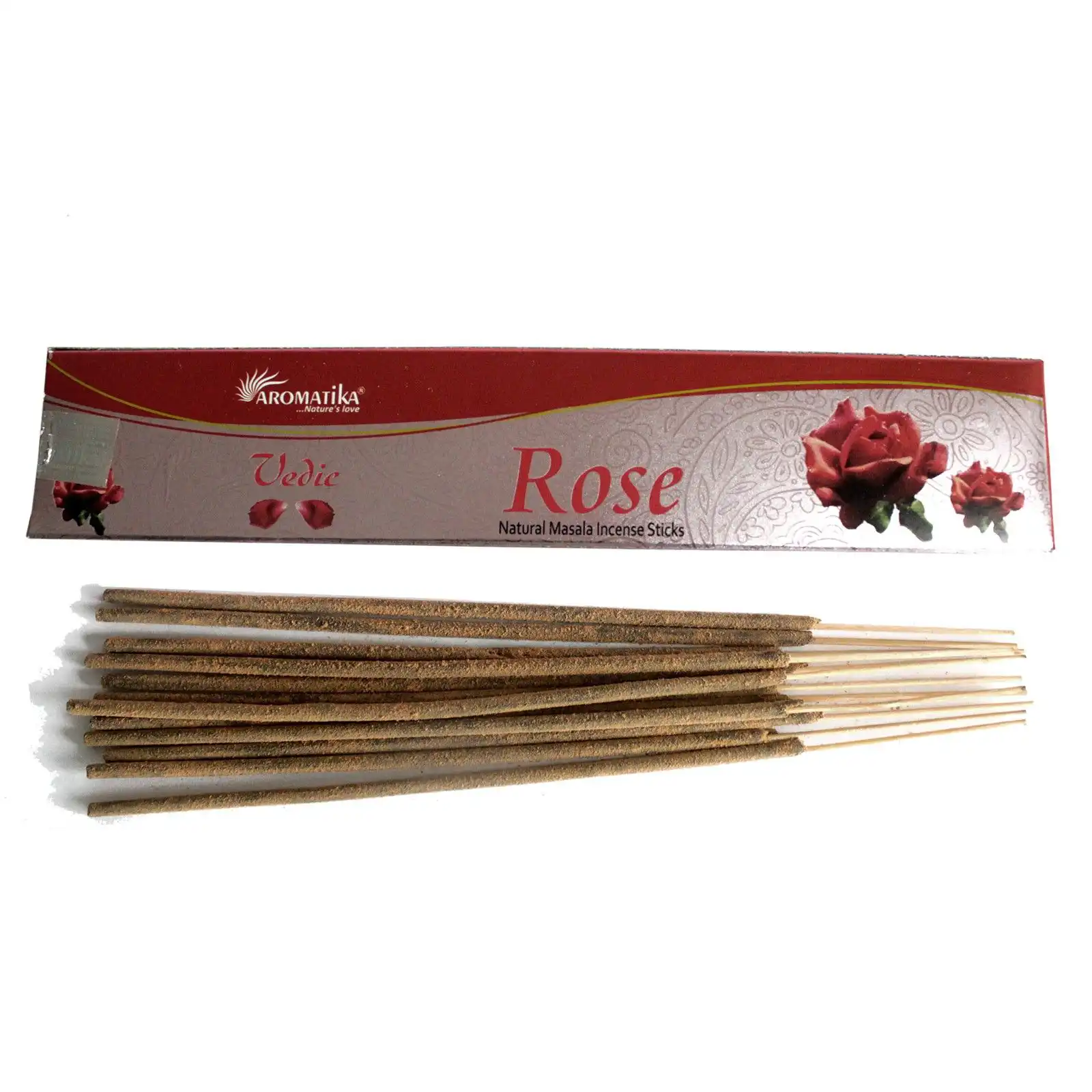 Vedic -Incense Sticks – Rose | www.artisangoods.co.uk 2 Vedic -Incense Sticks – Rose | www.artisangoods.co.uk 1