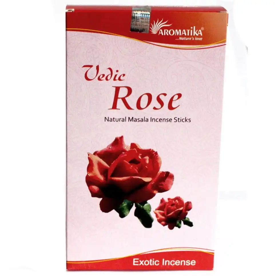 Vedic -Incense Sticks – Rose | www.artisangoods.co.uk 4 Vedic -Incense Sticks – Rose | www.artisangoods.co.uk 3