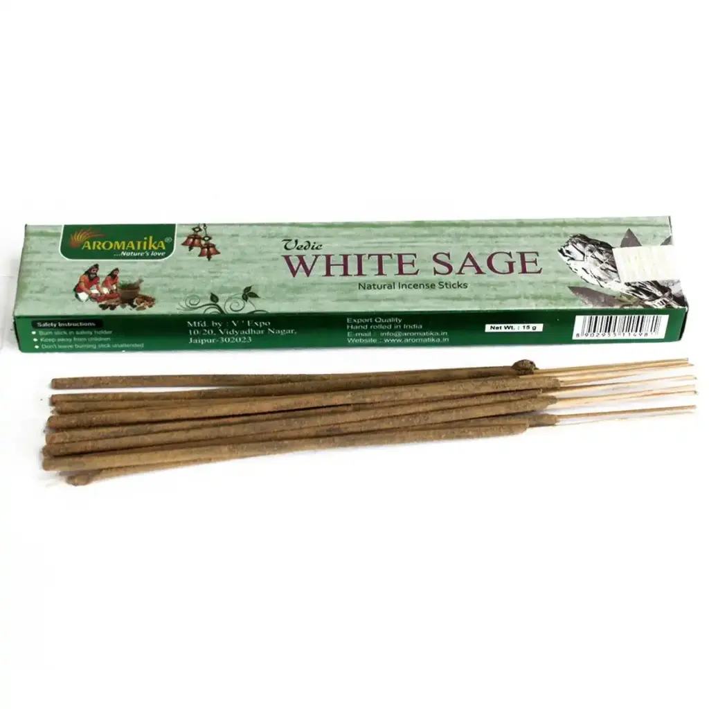 Vedic -Incense Sticks – White Sage | www.artisangoods.co.uk