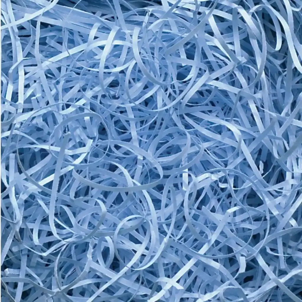 Very Fine Shredded paper – Sky Blue (0.5KG) | www.artisangoods.co.uk Very Fine Shredded paper – Sky Blue (0.5KG) | www.artisangoods.co.uk
