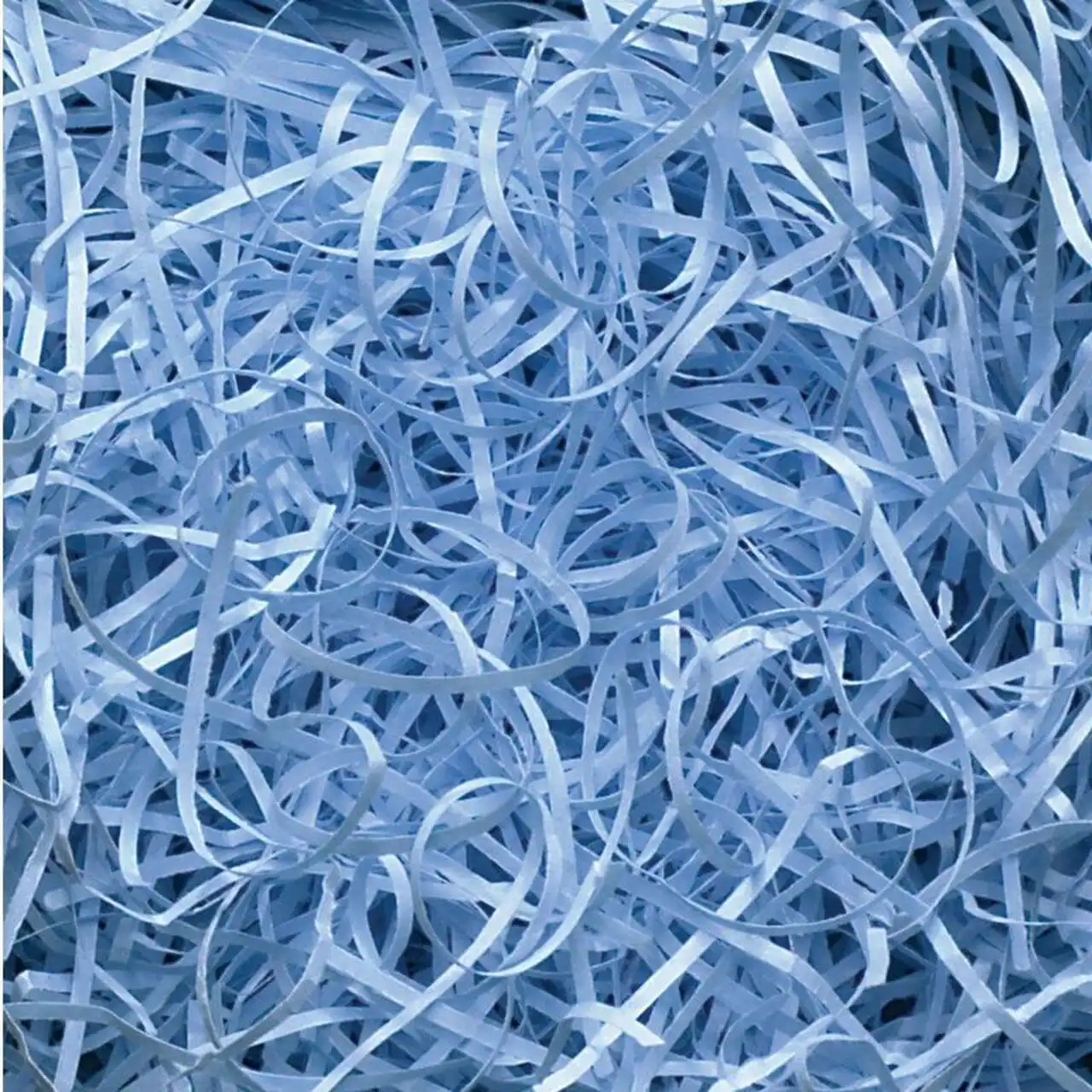 Very Fine Shredded paper – Sky Blue (0.5KG) | www.artisangoods.co.uk 1