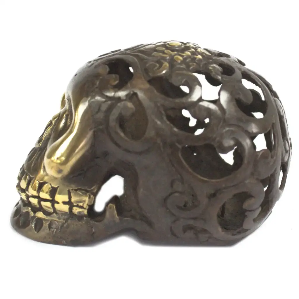 Vintage Brass Skull – Lrg | www.artisangoods.co.uk 5 Vintage Brass Skull – Lrg | www.artisangoods.co.uk 5