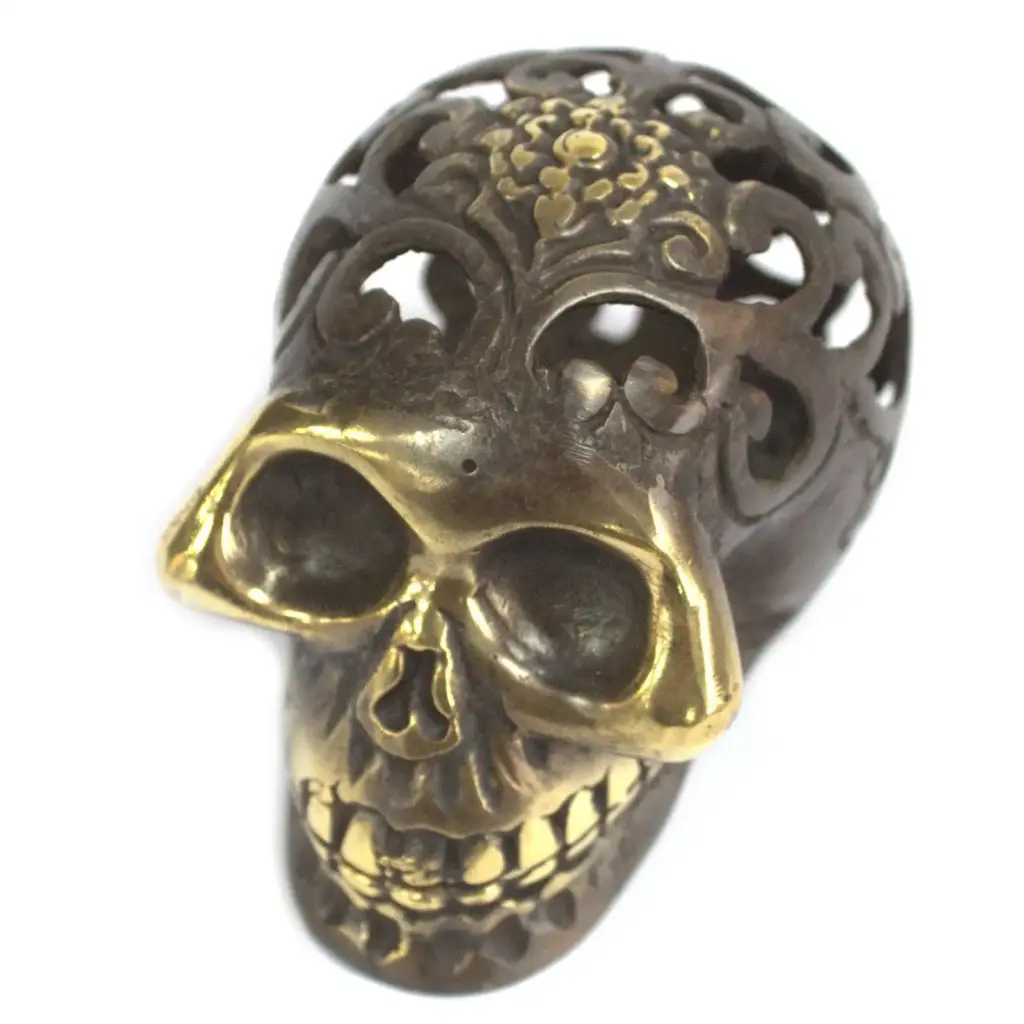 Vintage Brass Skull – Lrg | www.artisangoods.co.uk 2 Vintage Brass Skull – Lrg | www.artisangoods.co.uk 2