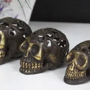 Vintage Brass Skull – Small | www.artisangoods.co.uk 6
