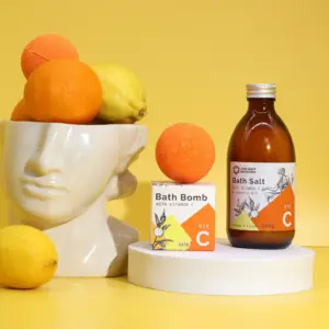 Vitamin C Infused Bath Bomb with Essential Oils | www.artisangoods.co.uk 4