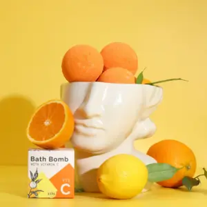 Vitamin C Infused Bath Bomb with Essential Oils | www.artisangoods.co.uk 6