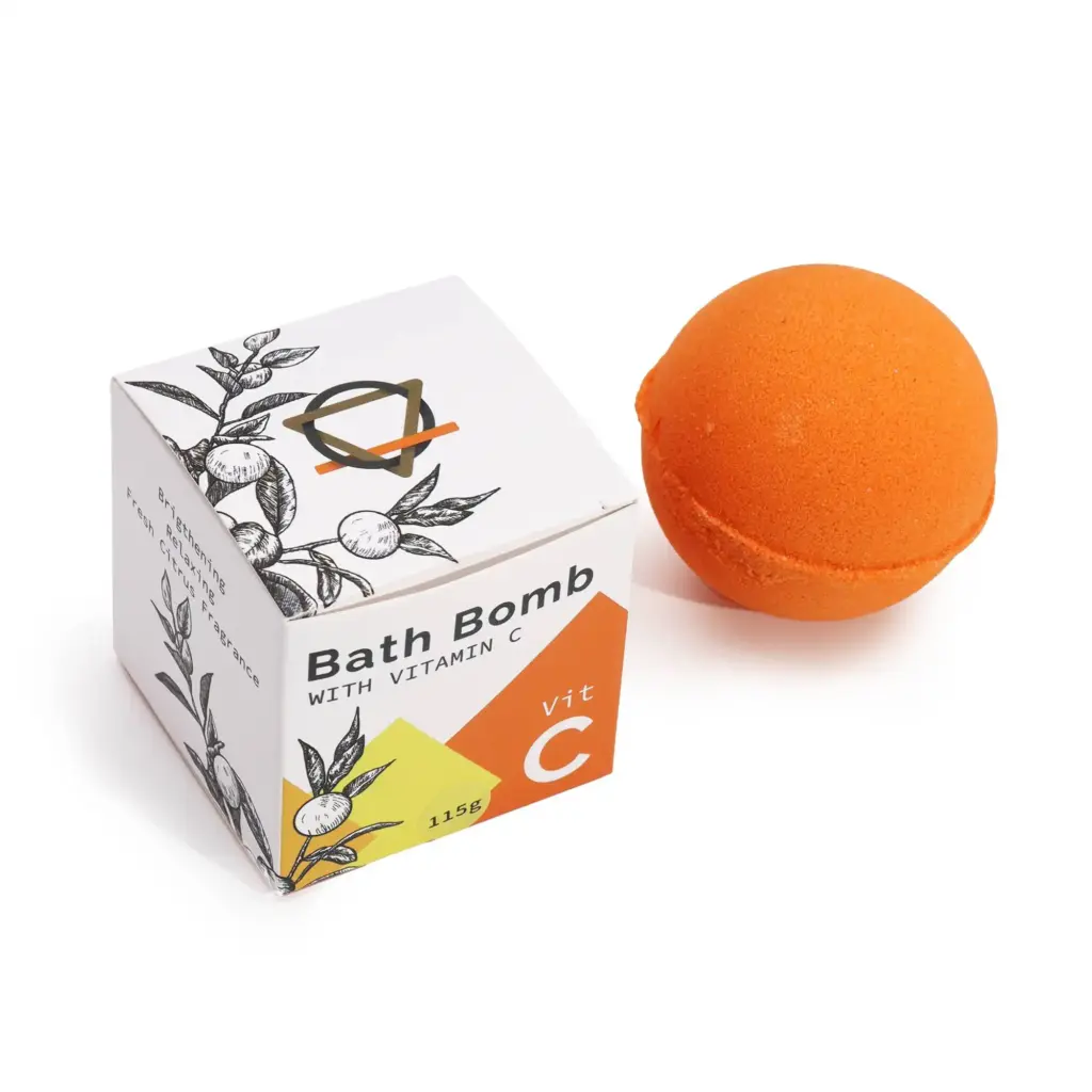 Vitamin C Infused Bath Bomb with Essential Oils | www.artisangoods.co.uk 2