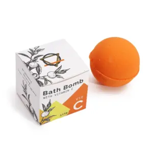 Vitamin C Infused Bath Bomb with Essential Oils | www.artisangoods.co.uk 2