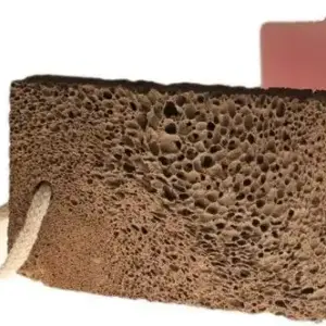 Volcanic Foot Stone -Square Soap Shape | www.artisangoods.co.uk 2
