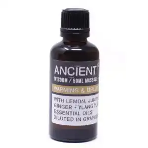 Warm & Uplifting Massage Oil – 50ml | www.artisangoods.co.uk 1