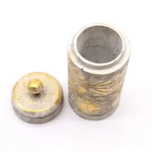 White & Gold – Tall Container | www.artisangoods.co.uk 2