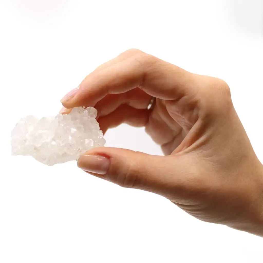 White Apophyllite Clusters 20-30mm | www.artisangoods.co.uk 9