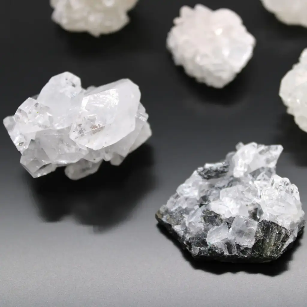 White Apophyllite Clusters 20-30mm | www.artisangoods.co.uk 7