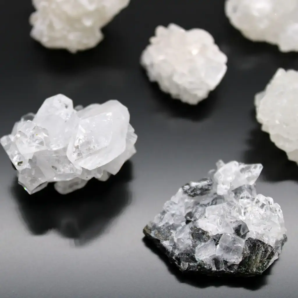 White Apophyllite Clusters 20-30mm | www.artisangoods.co.uk 6
