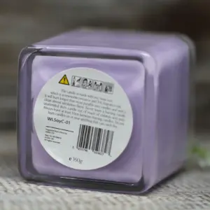 White Label Soy Wax Jar Candle – Lavender & Basil | www.artisangoods.co.uk 4