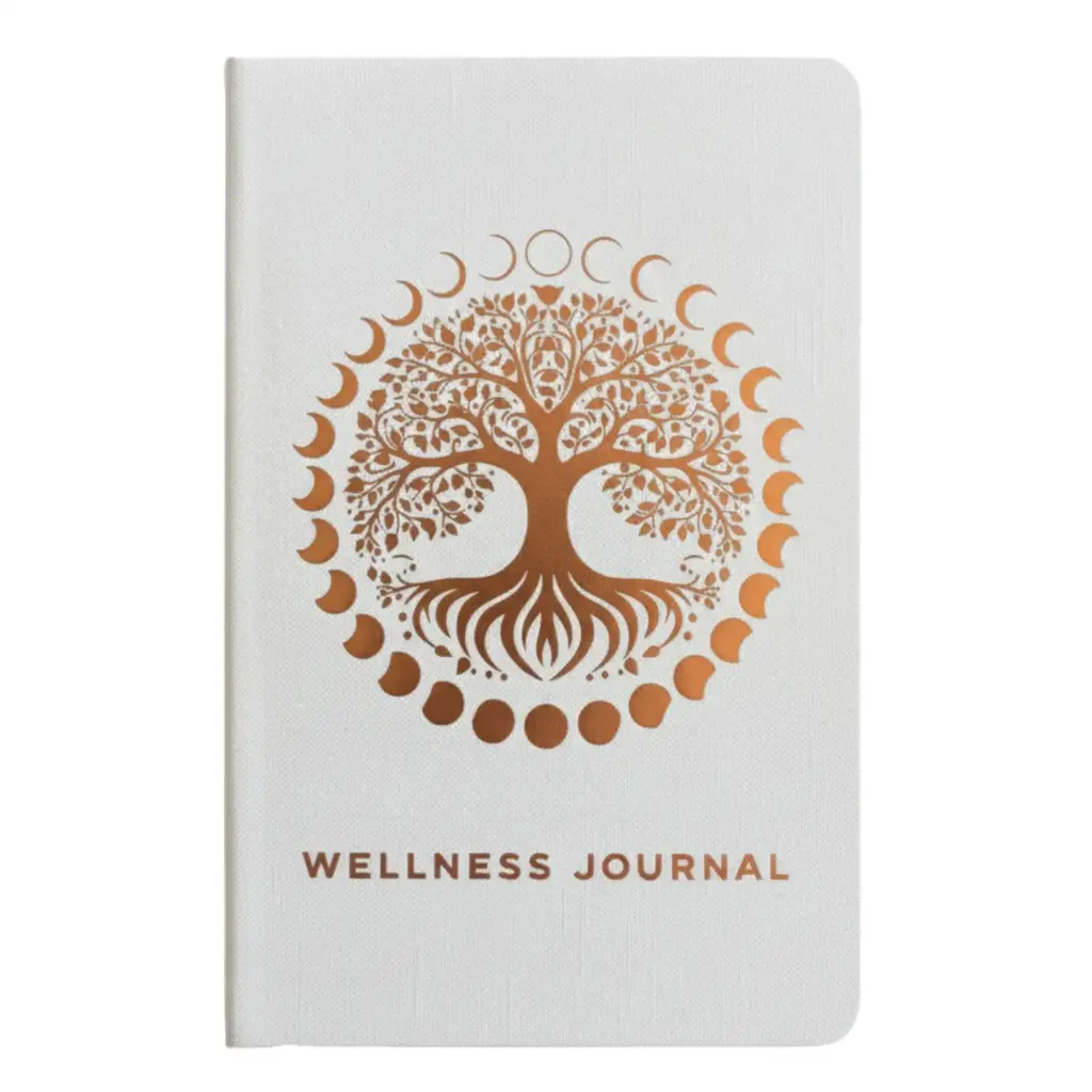White Wellness Journal – 120 pages – Rose Gold Tree of Life | www.artisangoods.co.uk 2 White Wellness Journal – 120 pages – Rose Gold Tree of Life | www.artisangoods.co.uk 2