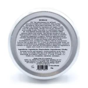 Wild Hare Solid Shampoo 60g – Aloe Vera | www.artisangoods.co.uk 3