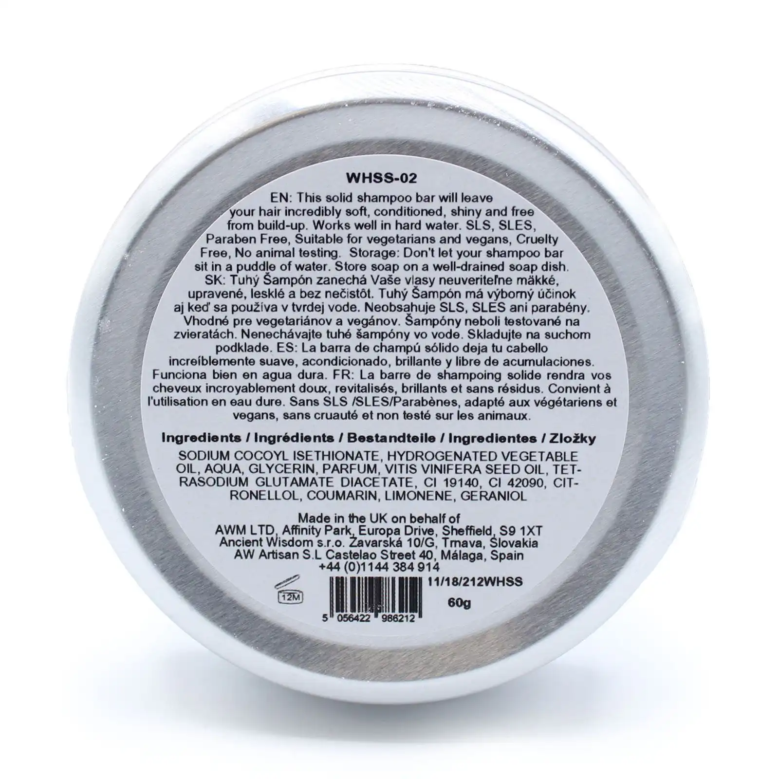 Wild Hare Solid Shampoo 60g – Aloe Vera | www.artisangoods.co.uk 4 Wild Hare Solid Shampoo 60g – Aloe Vera | www.artisangoods.co.uk 3