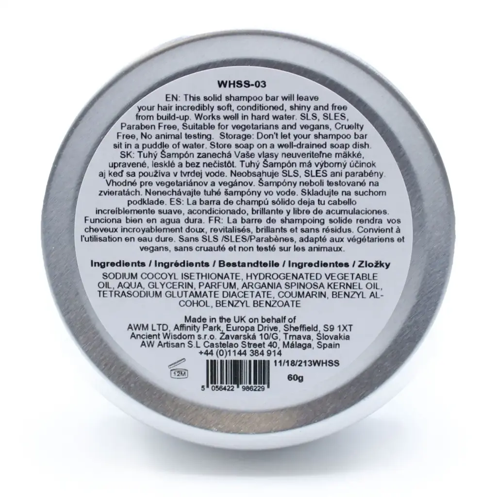 Wild Hare Solid Shampoo 60g – Hairy Coconut | www.artisangoods.co.uk 3 Wild Hare Solid Shampoo 60g – Hairy Coconut | www.artisangoods.co.uk 3