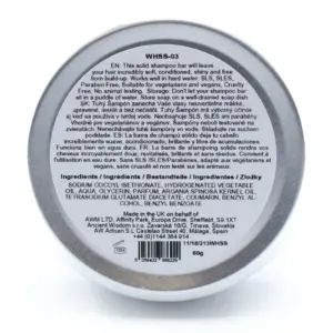 Wild Hare Solid Shampoo 60g – Hairy Coconut | www.artisangoods.co.uk 3