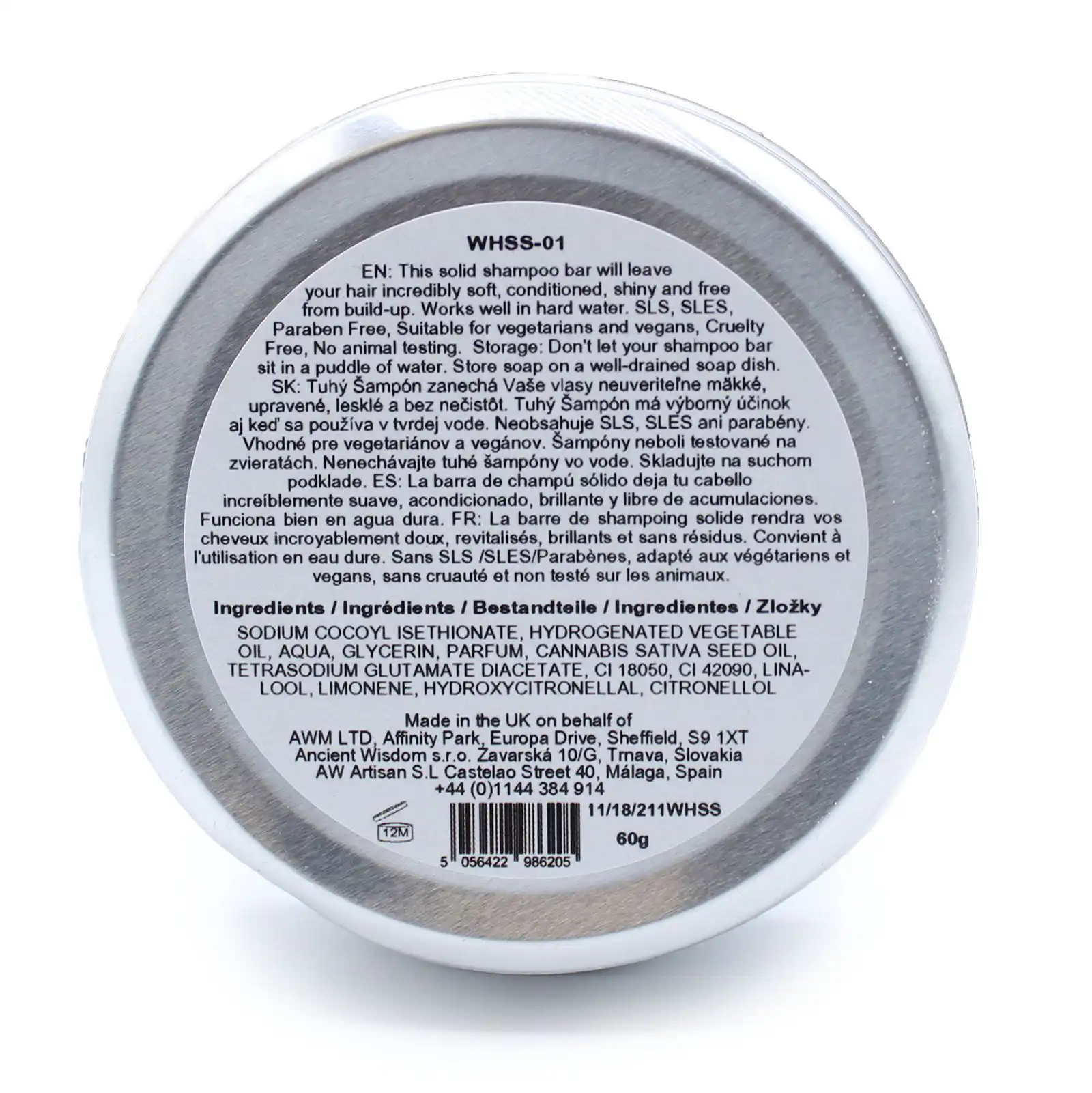 Wild Hare Solid Shampoo 60g – Orchid | www.artisangoods.co.uk 3 Wild Hare Solid Shampoo 60g – Orchid | www.artisangoods.co.uk 2