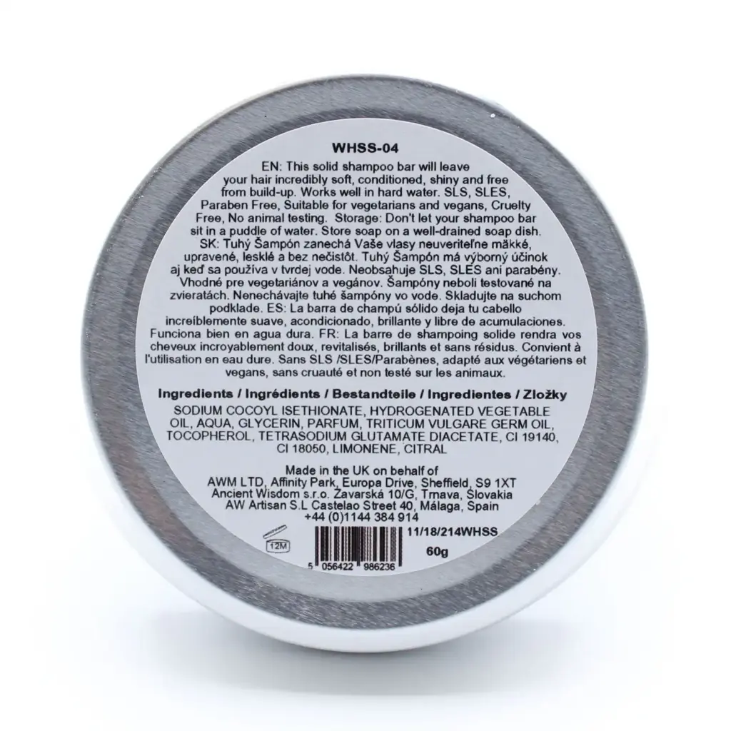 Wild Hare Solid Shampoo 60g – Tutti Frutti | www.artisangoods.co.uk 3