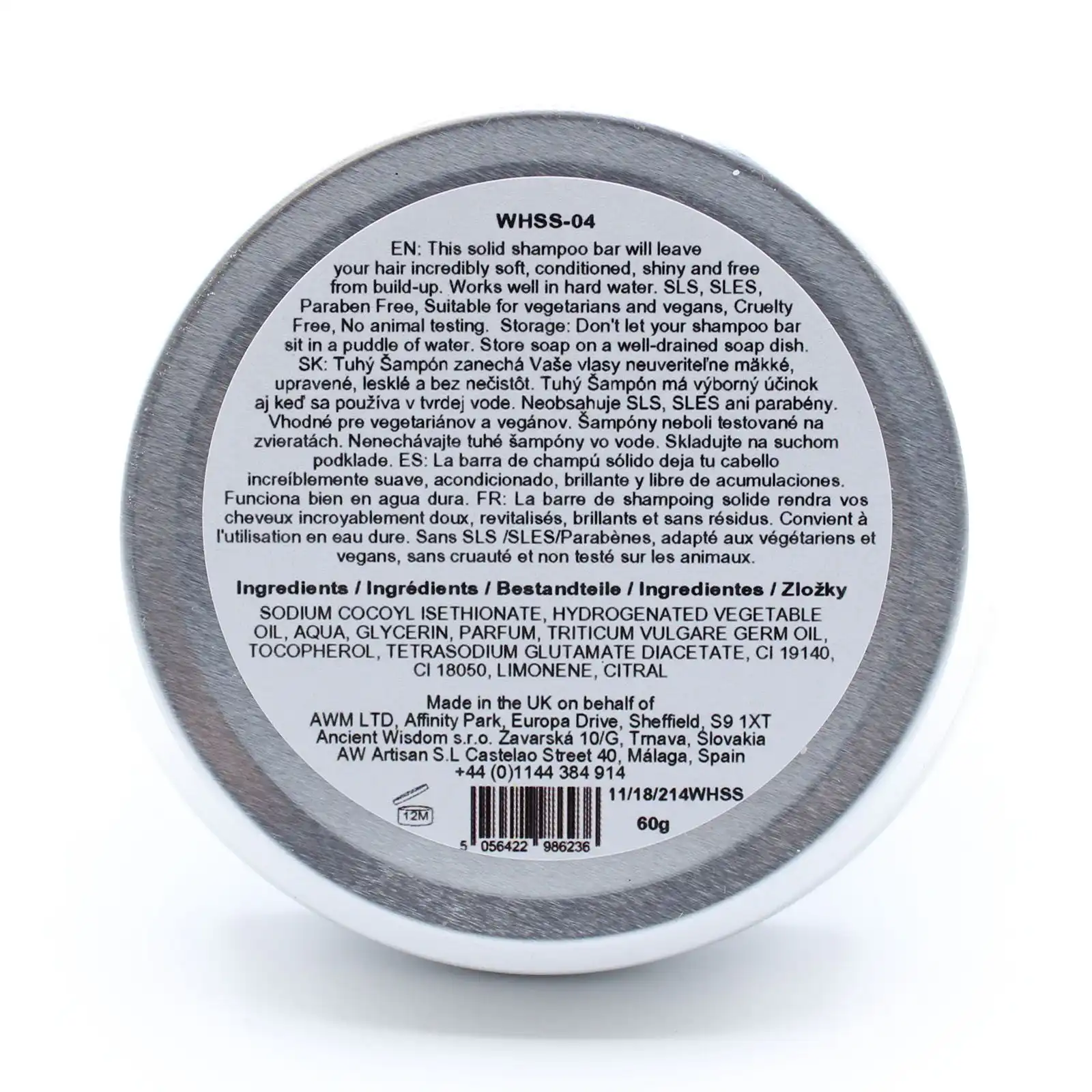 Wild Hare Solid Shampoo 60g – Tutti Frutti | www.artisangoods.co.uk 4 Wild Hare Solid Shampoo 60g – Tutti Frutti | www.artisangoods.co.uk 3