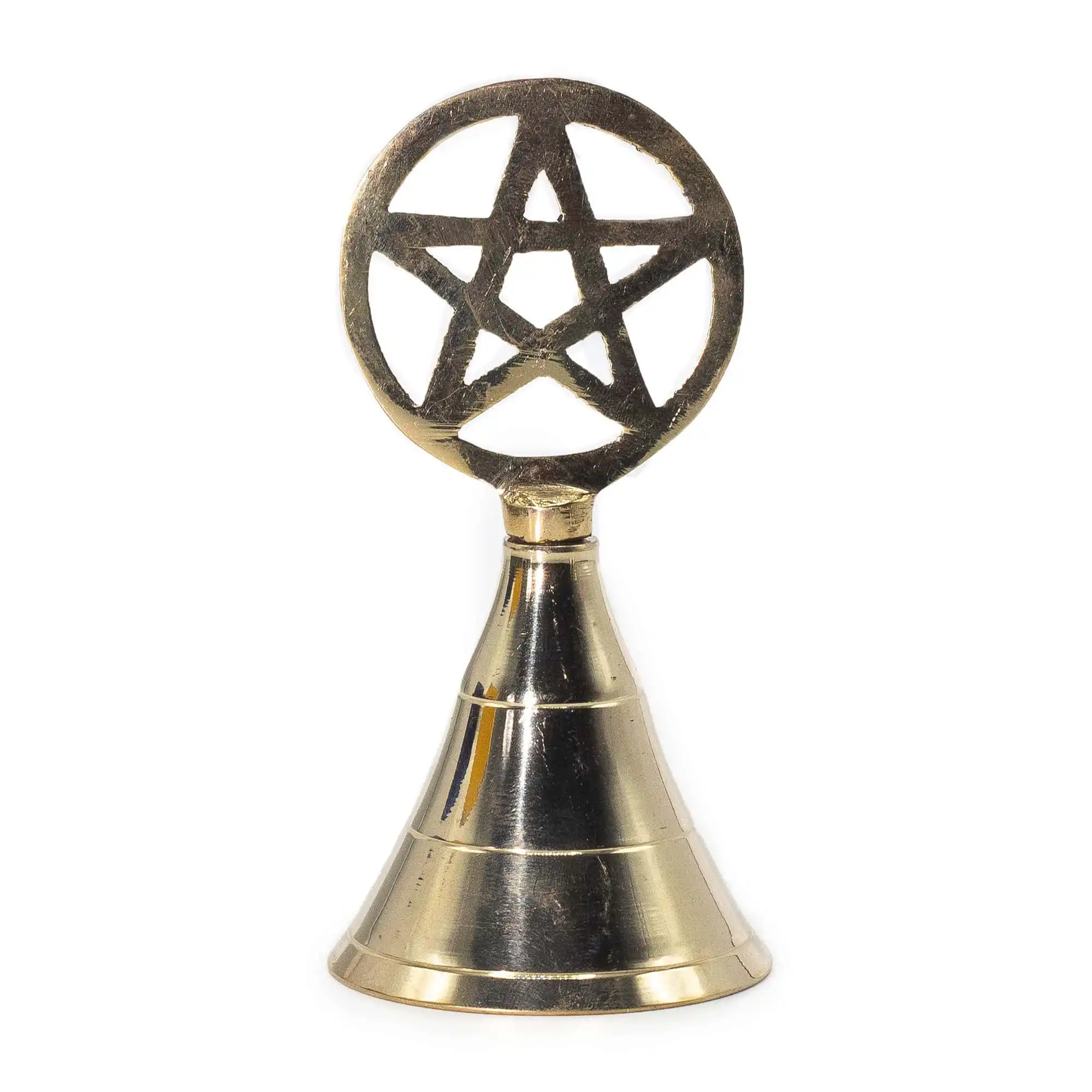 Altar Brass Bell – Pentagram | www.artisangoods.co.uk 2 Altar Brass Bell – Pentagram | www.artisangoods.co.uk 1