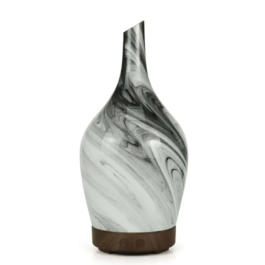 Aroma Atomiser – Glass Abstract Grey USB | www.artisangoods.co.uk 2