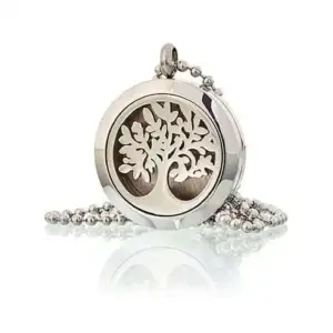 Aromatherapy Diffuser Necklace – Tree of Life 25mm | www.artisangoods.co.uk 3