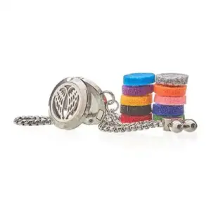Aromatherapy Jewellery Chain Bracelet – Angel Wings – 20mm | www.artisangoods.co.uk 3