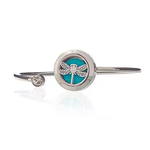 Aromatherapy Jewellery Crystal Bracelet – Dragonfly – 20mm | www.artisangoods.co.uk 2 Aromatherapy Jewellery Crystal Bracelet – Dragonfly – 20mm | www.artisangoods.co.uk 1