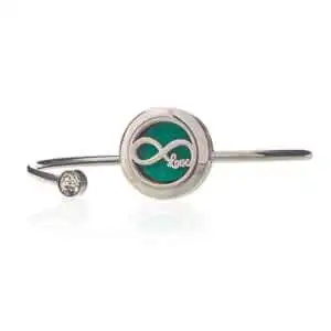 Aromatherapy Jewellery Crystal Bracelet – Infinite Love – 20mm | www.artisangoods.co.uk 1